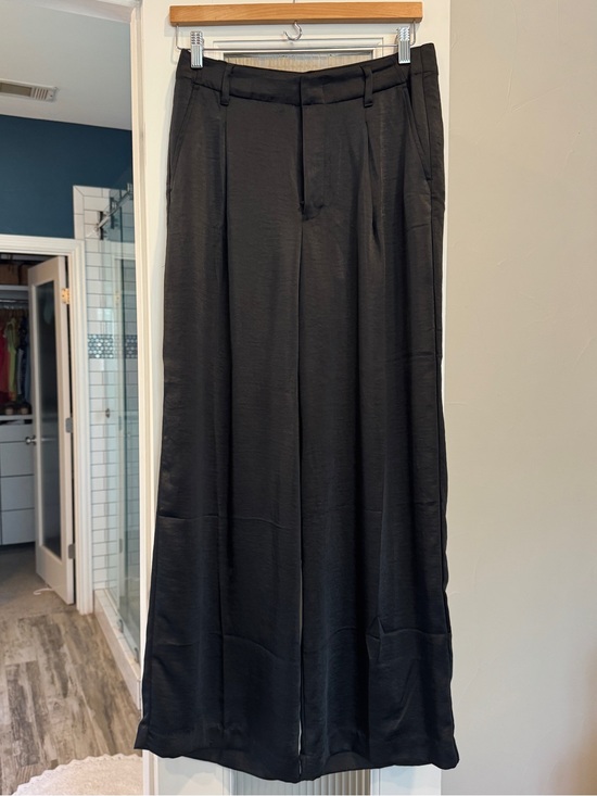 GAP Pants - GAP Wide Leg Satin Pants Size 4 NWT